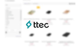 E-shop Design and Development for ttec